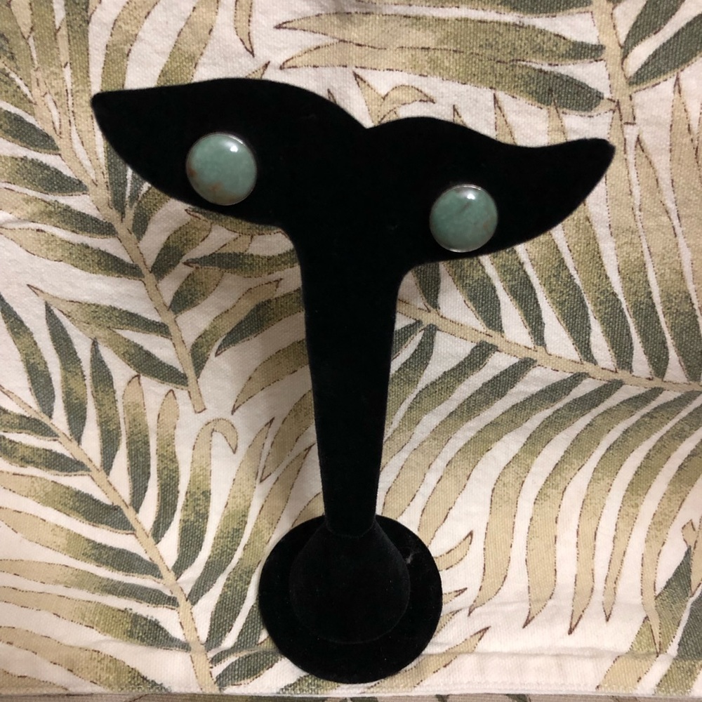 Green Turquoise Earrings - Jay King